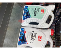 Oil cooler and engine oil and gearbox oil and oil coolants