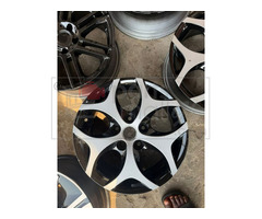 Black and Silver Rims