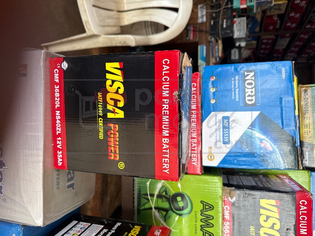 Visca 11plate batteries