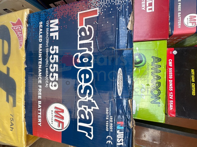 Large star MF car battery