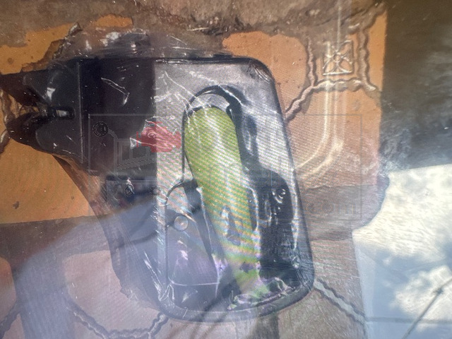 Inside Boot handle