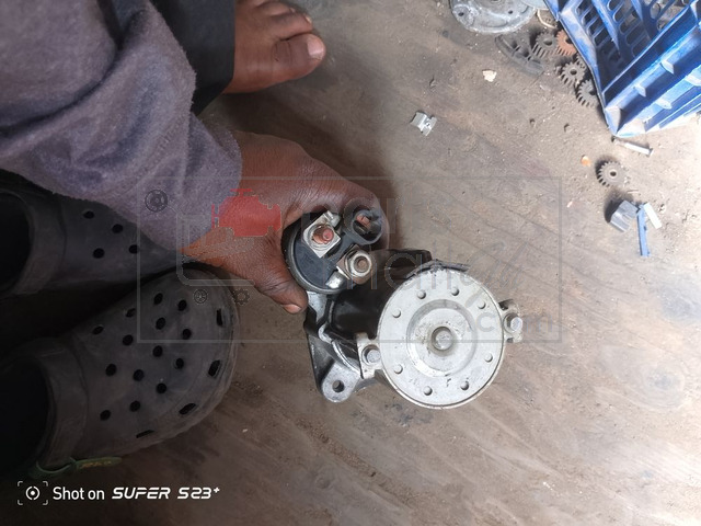 Car starter motor