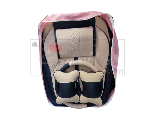 Car Seat Cover Luxury Leather (Full Set) for All Cars