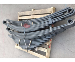 Conventional and parabolic leaf springs