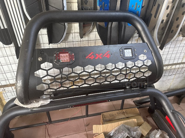 Side steps , front guard, Trifold