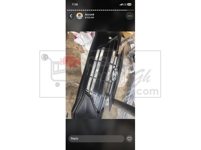 Headlight and front bumper