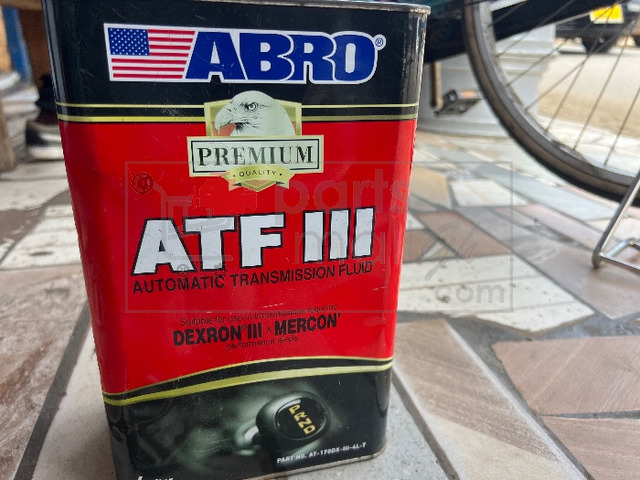 Dexron III and Mercon automatic transmission fluid