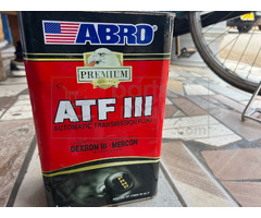 Dexron III and Mercon automatic transmission fluid
